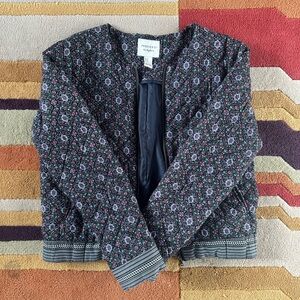Forever 21 Women's Black Patterned Jacket